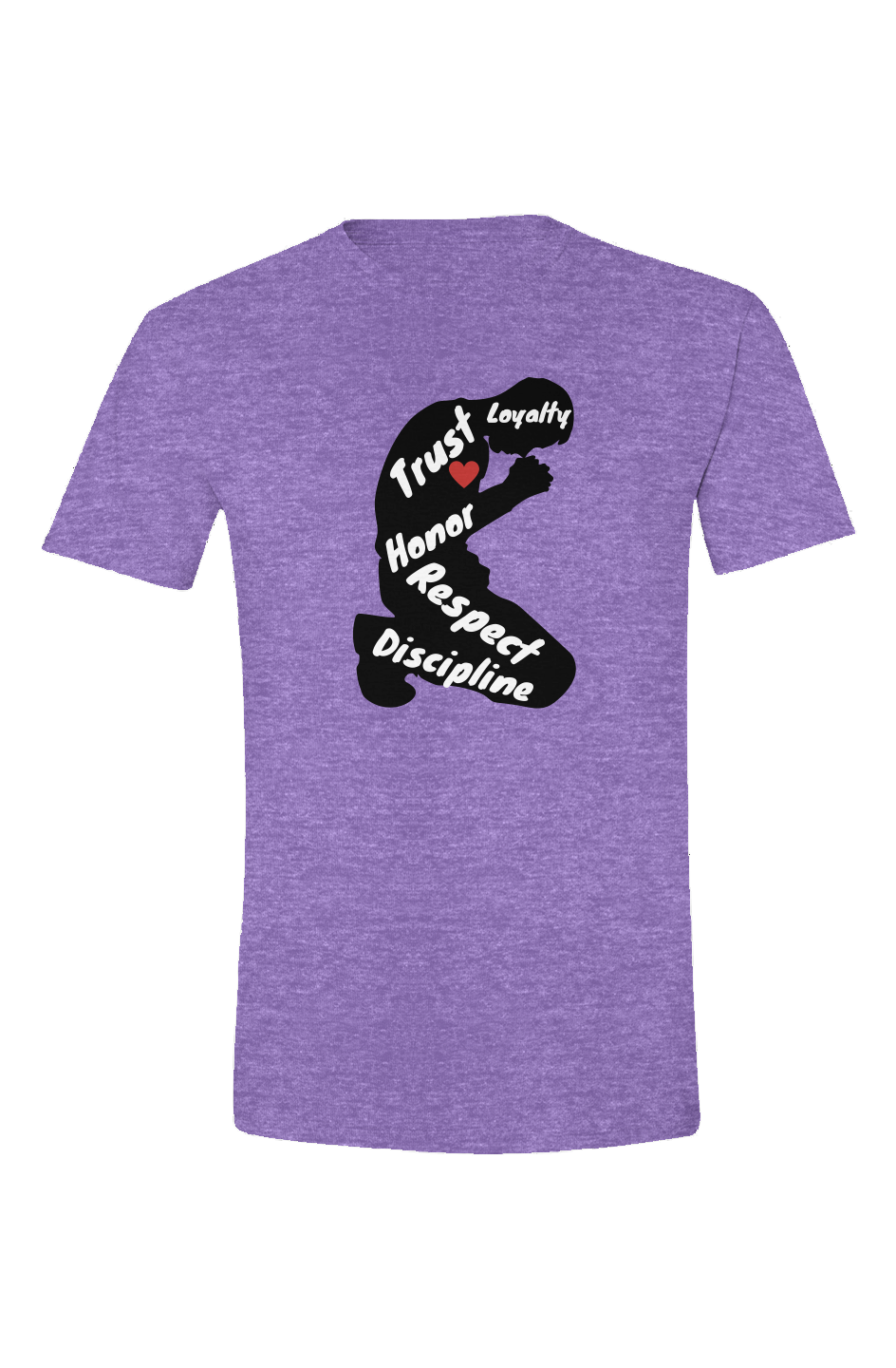 Man Prayer Soft Style T Shirt