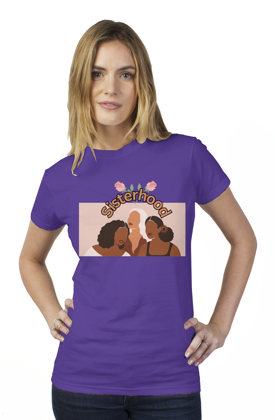 Sisterhood tultex womens t shirt