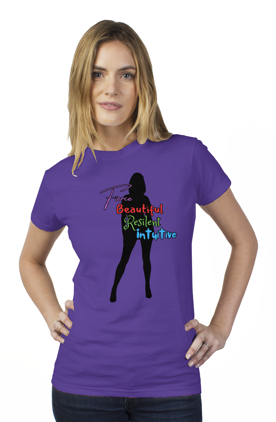Fierce tultex womens t shirt