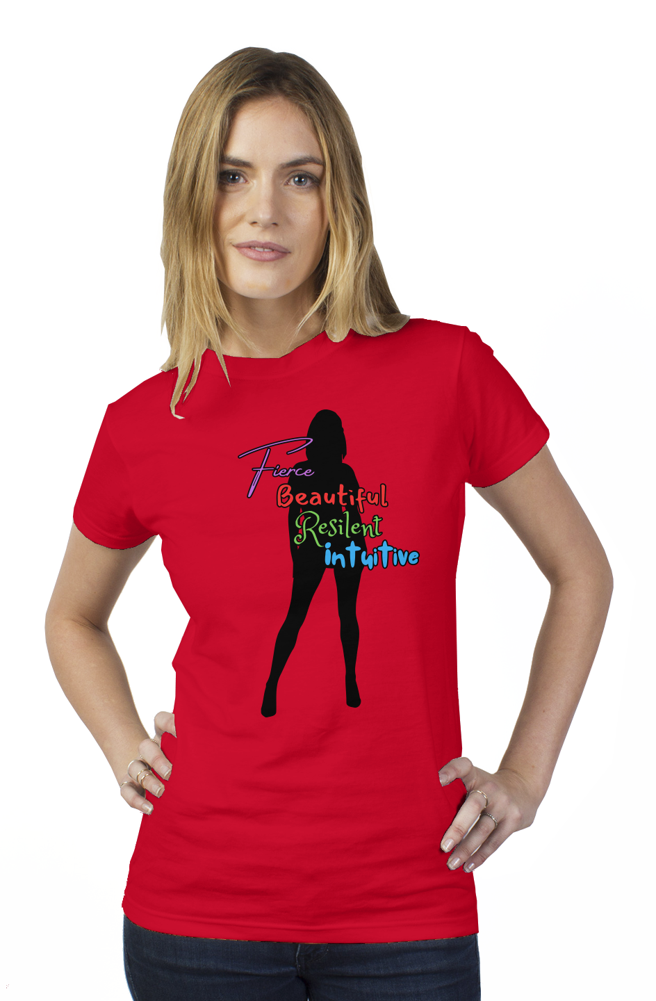 Fierce tultex womens t shirt