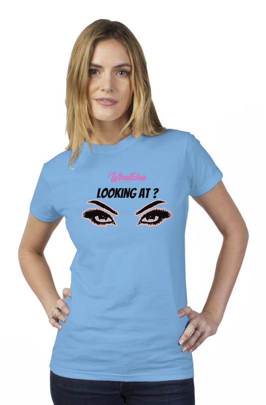Cat Eyes tultex womens t shirt