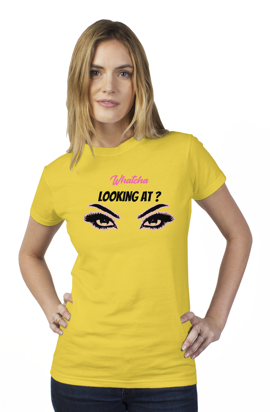 Cat Eyes tultex womens t shirt