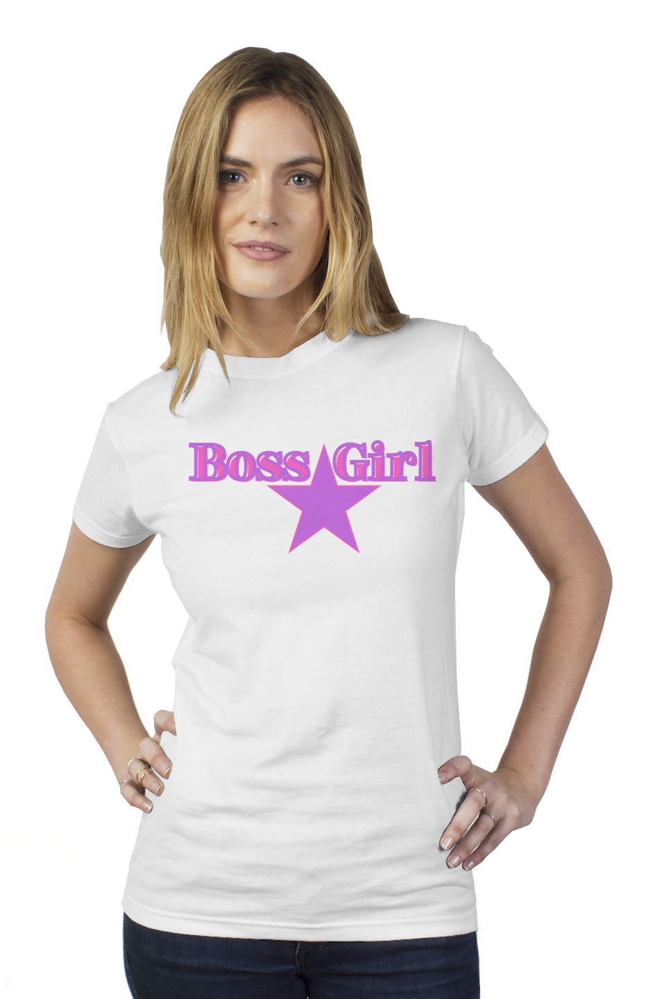 Boss Girl tultex womens t shirt