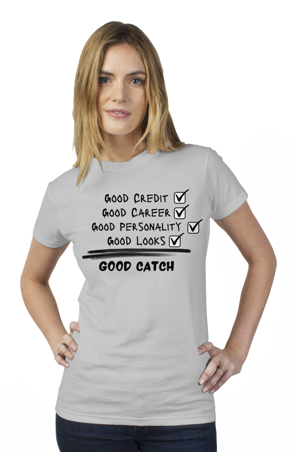Good Catch tultex womens t shirt