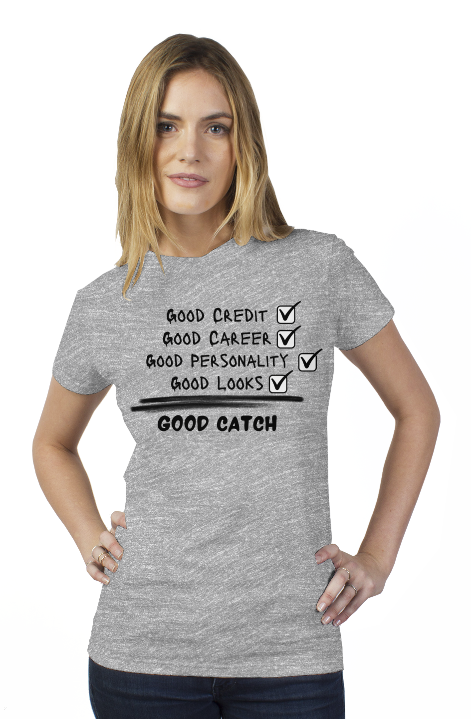 Good Catch tultex womens t shirt