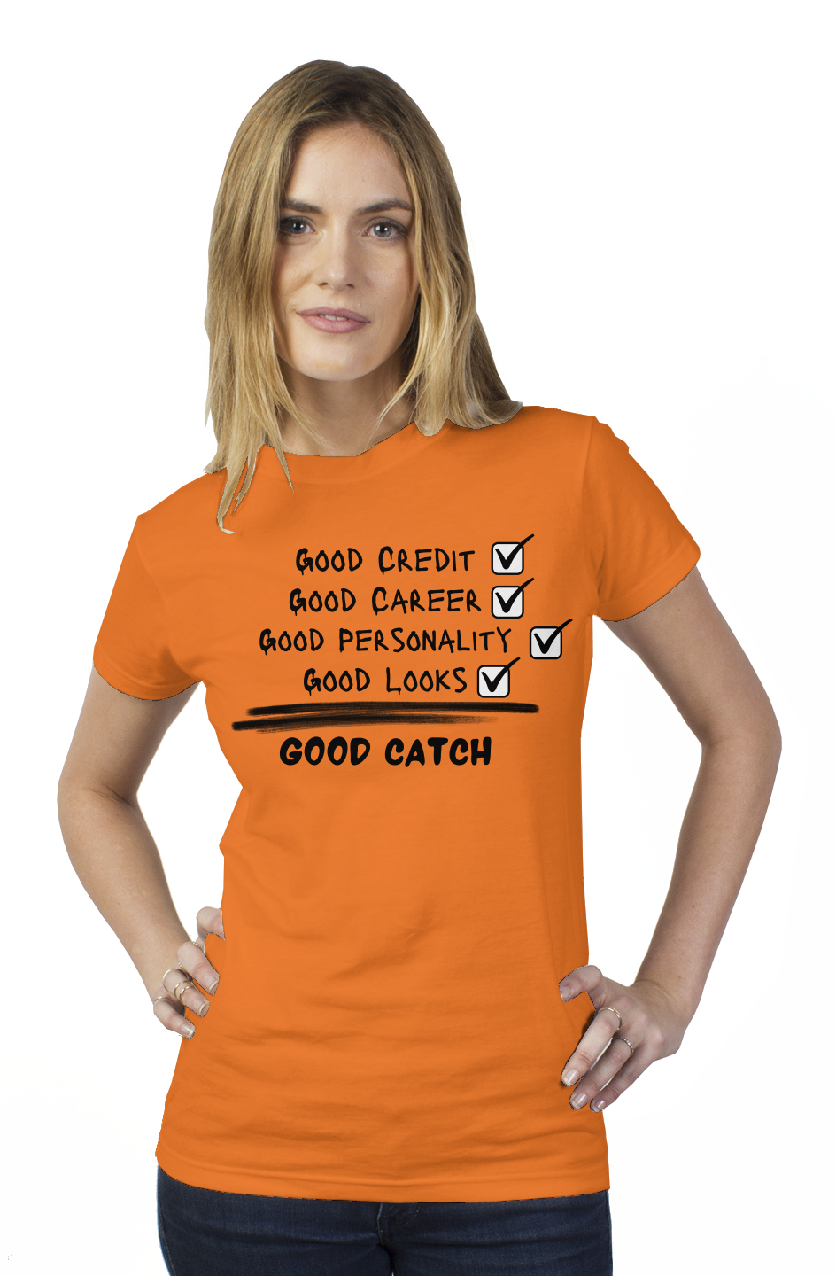 Good Catch tultex womens t shirt