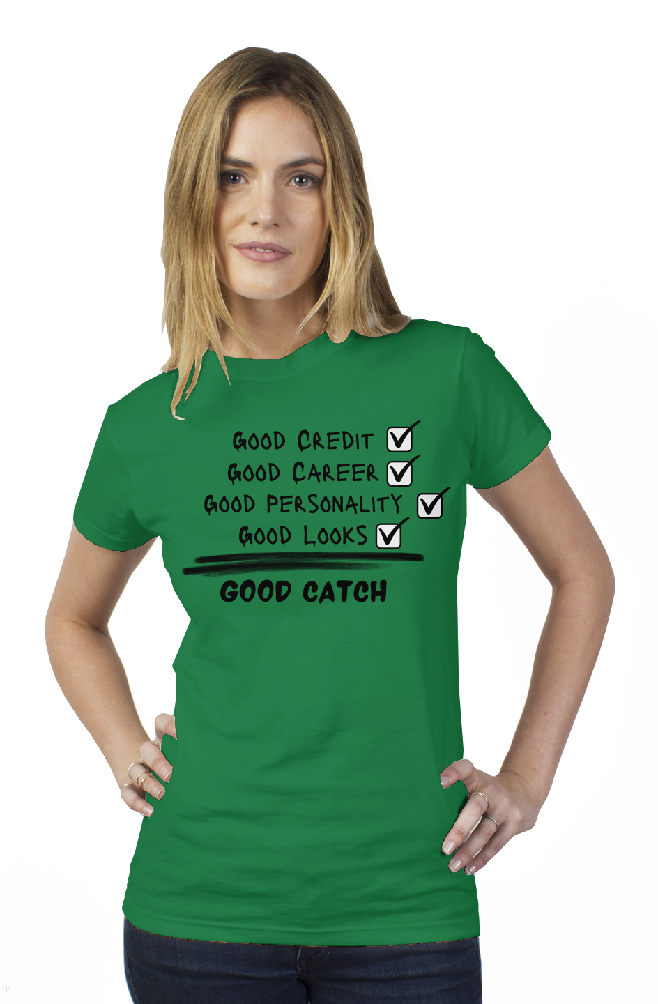 Good Catch tultex womens t shirt