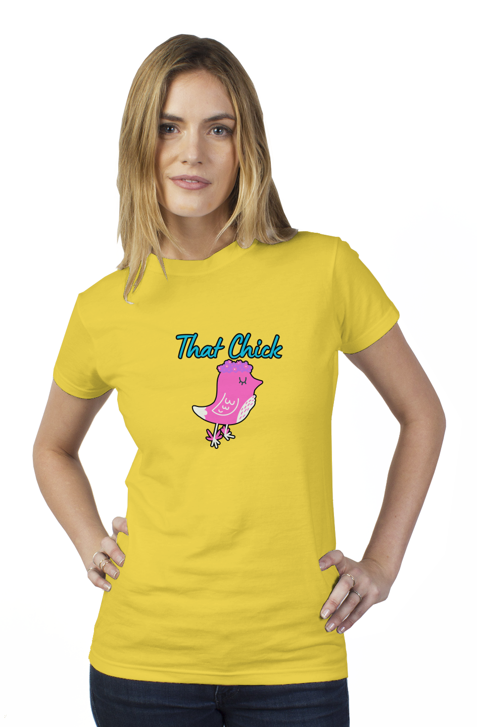 That Chick tultex womens t shirt