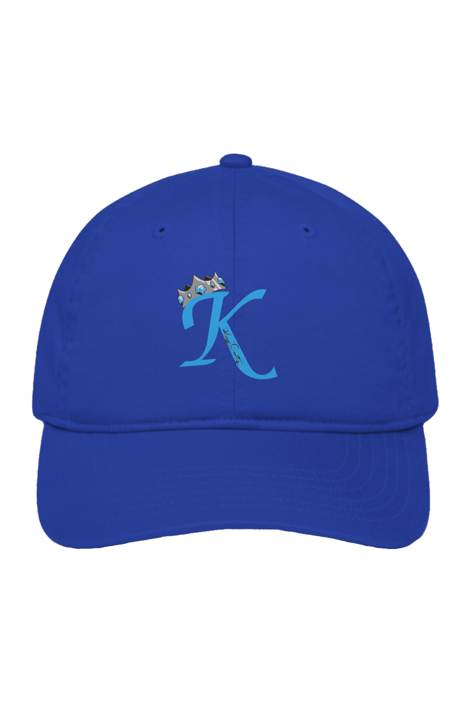 K Crown Embroidery Baseball Cap