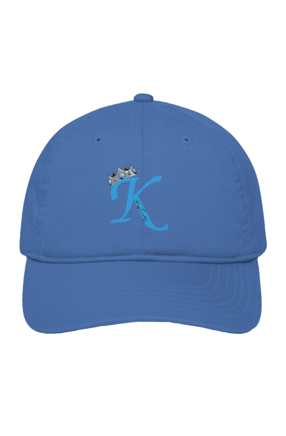 K Crown Embroidery Baseball Cap