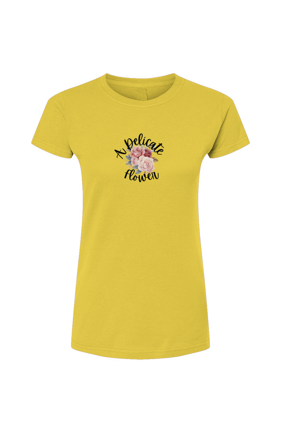 Delicate Flower Women's Fine Jersey T-Shirt