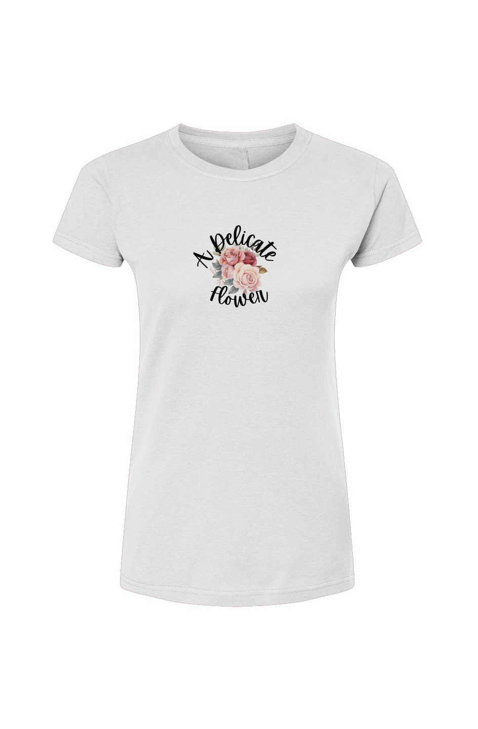 Delicate Flower Women's Fine Jersey T-Shirt